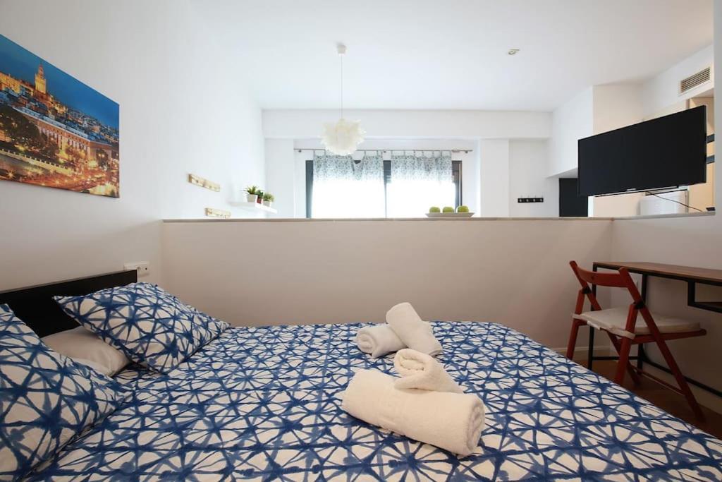 Nuevo Estudio Centro Sevilla. Ac/Wifi Castellar 56 Buitenkant foto